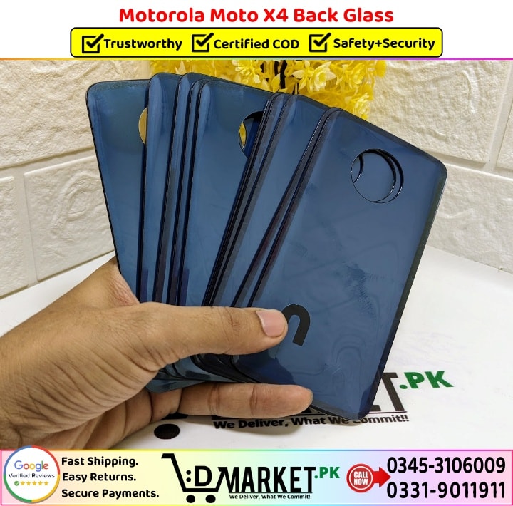 Motorola Moto X4 Back Glass Price In Pakistan