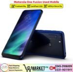 Motorola One Fusion Used Price In Pakistan