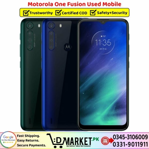 Motorola One Fusion Used Price In Pakistan