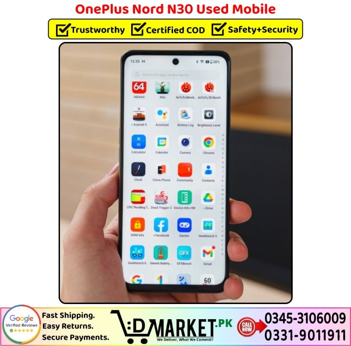 OnePlus Nord N30 Used Price In Pakistan