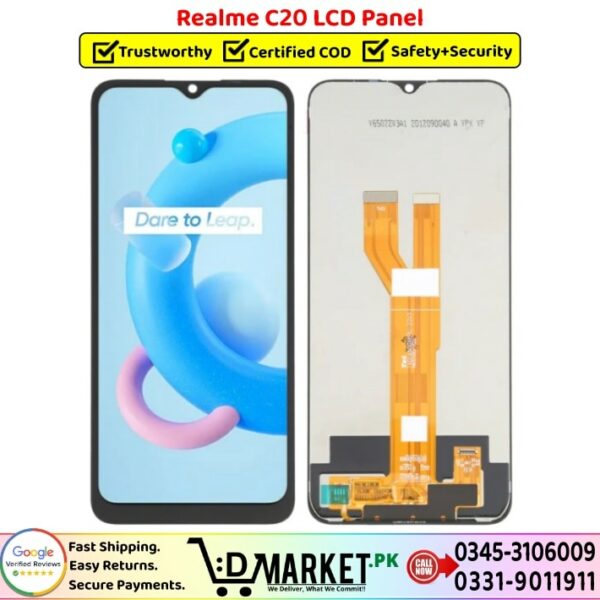 Realme C20 LCD Panel Price In Pakistan