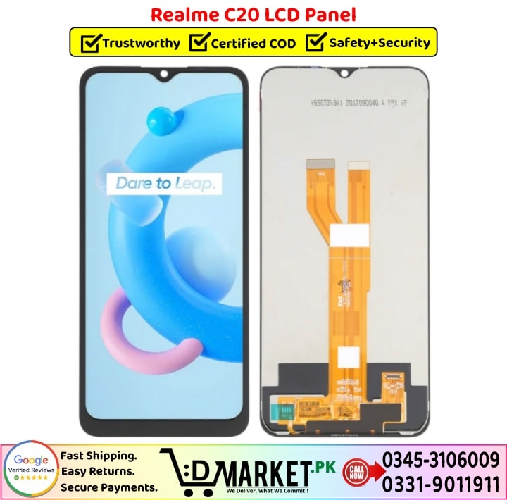 Realme C20 LCD Panel Price In Pakistan