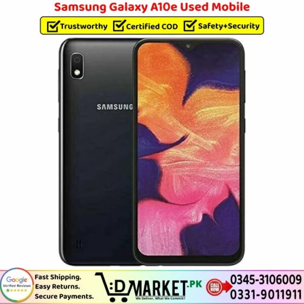 Samsung Galaxy A10e Used Price In Pakistan
