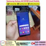 Samsung Galaxy A6 2018 Used Price In Pakistan