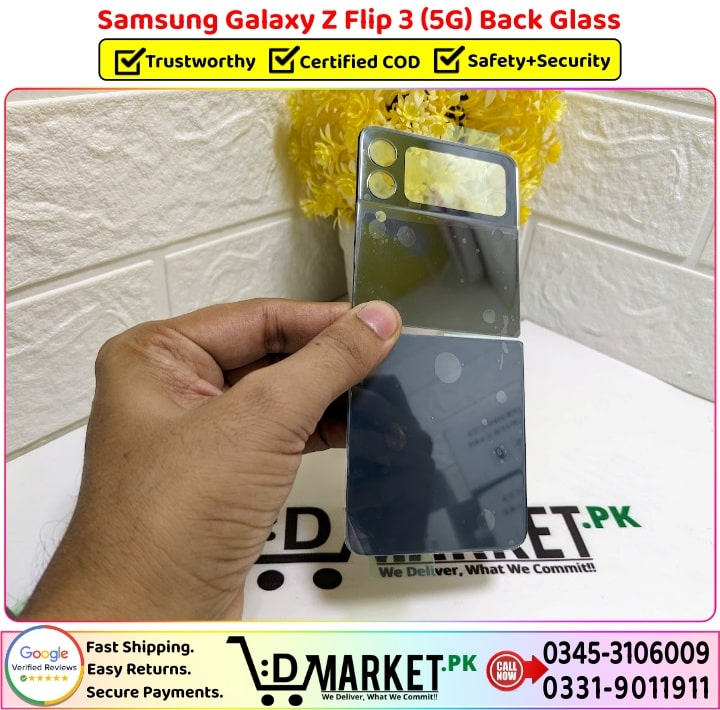 Samsung Galaxy Z Flip 3 5G Back Glass Price In Pakistan