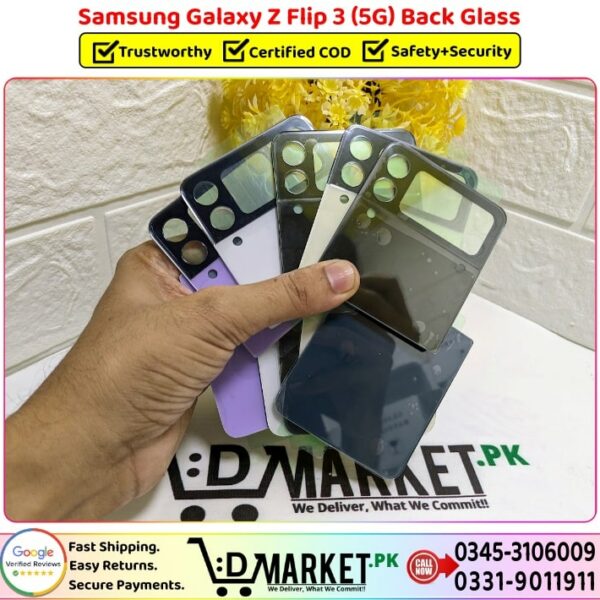 Samsung Galaxy Z Flip 3 5G Back Glass Price In Pakistan