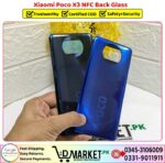 Xiaomi Poco X3 NFC Back Glass Price In Pakistan