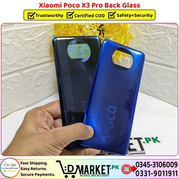 Xiaomi Poco X3 Pro Back Glass Price In Pakistan