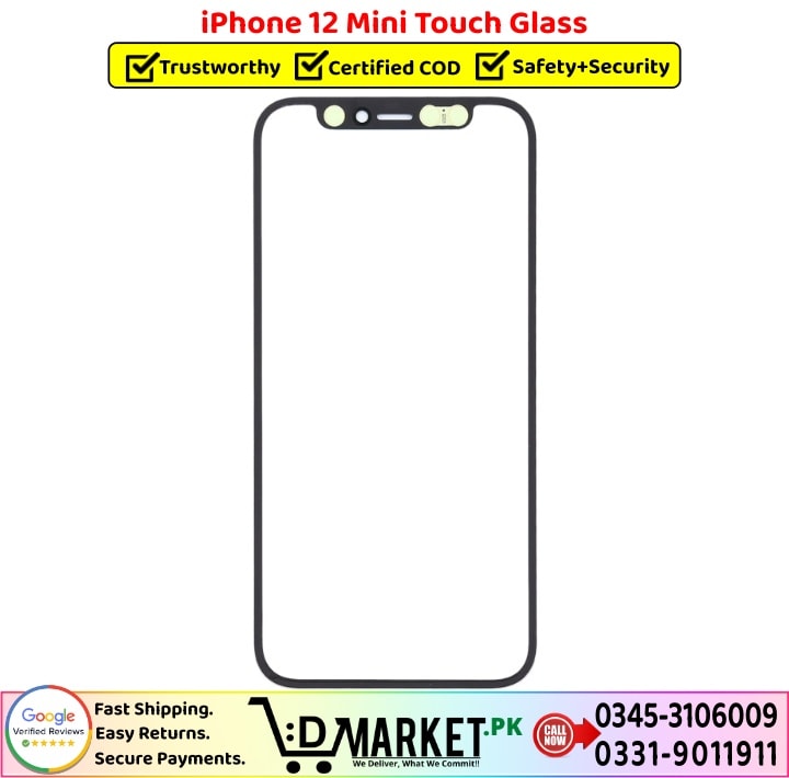iPhone 12 Mini Touch Glass Price In Pakistan