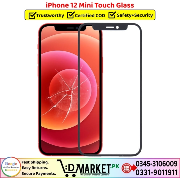 iPhone 12 Mini Touch Glass Price In Pakistan