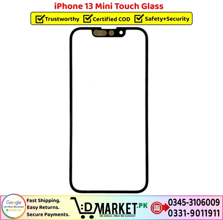 iPhone 13 Mini Touch Glass Price In Pakistan