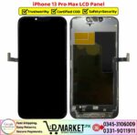 iPhone 13 Pro Max LCD Panel Price In Pakistan