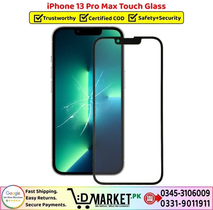 iPhone 13 Pro Max Touch Glass Price In Pakistan