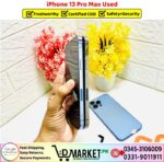 iPhone 13 Pro Max Used Price In Pakistan