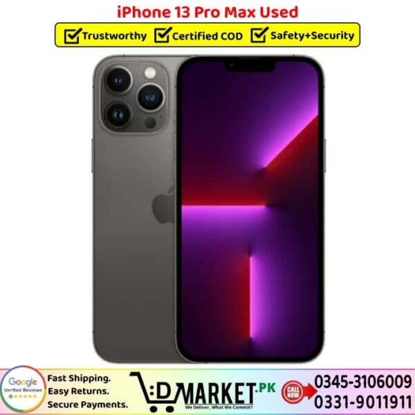 iPhone 13 Pro Max Used Price In Pakistan