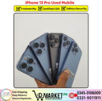 iPhone 13 Pro Used Price In Pakistan