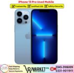 iPhone 13 Pro Used Price In Pakistan