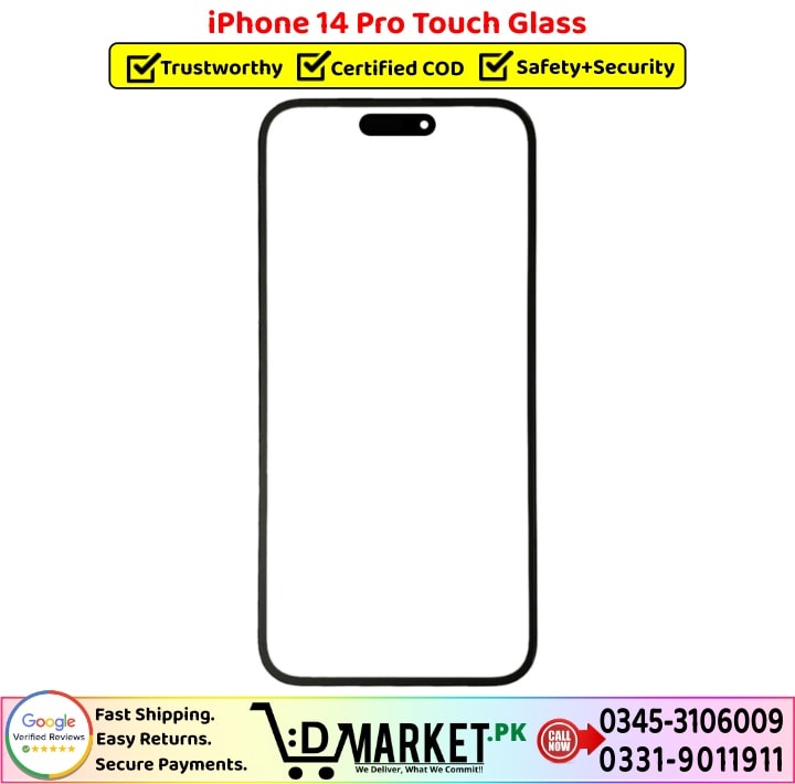 iPhone 14 Pro Touch Glass Price In Pakistan