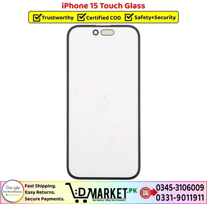 iPhone 15 Touch Glass Price In Pakistan