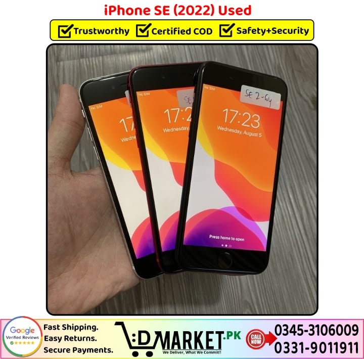 iPhone SE 2022 Used Price In Pakistan