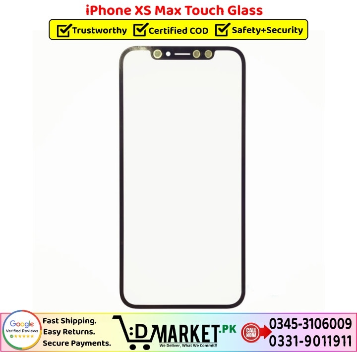 iPhone XS Max Touch Glass Price In Pakistan