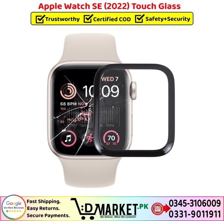 Apple Watch SE 2022 Touch Glass Price In Pakistan