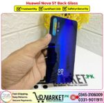 Huawei Nova 5T Back Glass Price In Pakistan