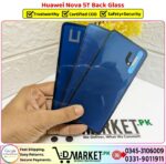 Huawei Nova 5T Back Glass Price In Pakistan