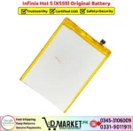 Infinix Hot 5 X559 Original Battery Price In Pakistan