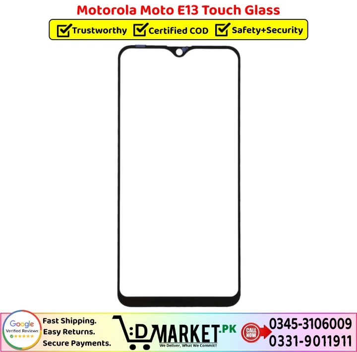 Motorola Moto E13 Touch Glass Price In Pakistan
