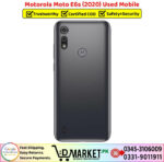 Motorola Moto E6s Used Price In Pakistan