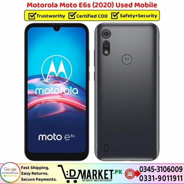 Motorola Moto E6s Used Price In Pakistan