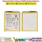 Motorola Moto G Power 2020 Original Battery Price In Pakistan