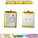 Motorola Moto G Pro Original Battery Price In Pakistan