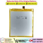 Motorola Moto G Pro Original Battery Price In Pakistan