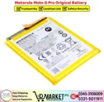 Motorola Moto G Pro Original Battery Price In Pakistan