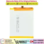 Motorola Moto G Pro Original Battery - Image 2