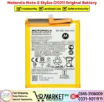Motorola Moto G Stylus 2021 Original Battery Price In Pakistan