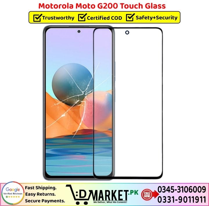 Motorola Moto G200 Touch Glass Price In Pakistan