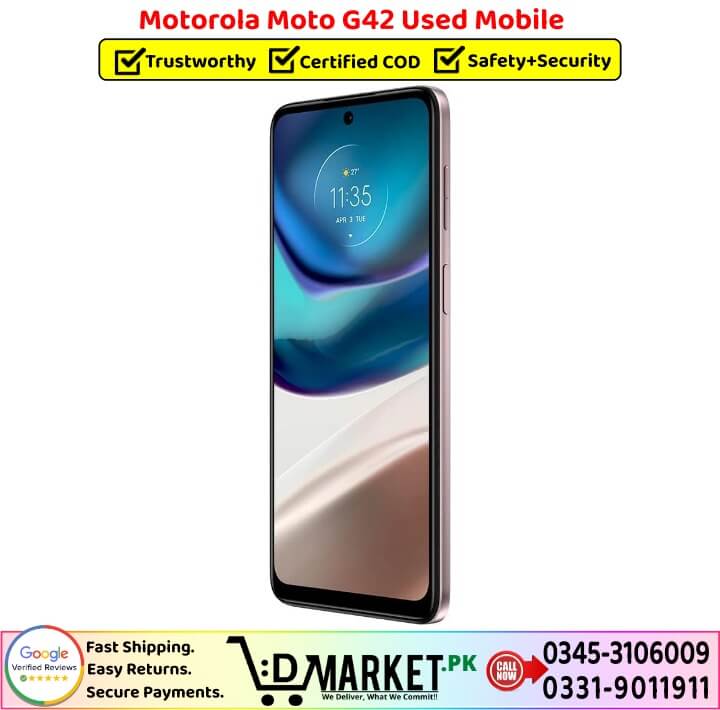 Motorola Moto G42 Used Price In Pakistan