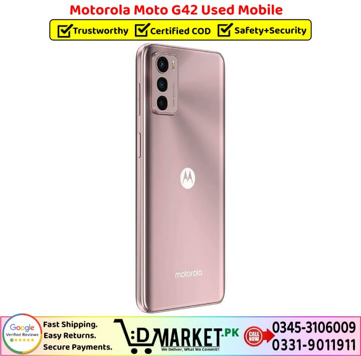 Motorola Moto G42 Used Price In Pakistan