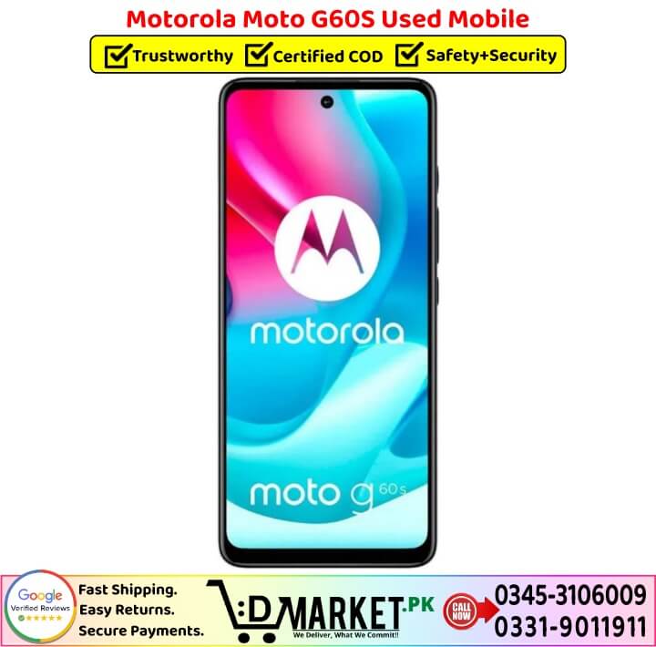 Motorola Moto G60S Used Price In Pakistan