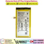 Motorola Moto G7 Plus Original Battery Price In Pakistan