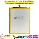 Motorola Moto G8 Power Original Battery Price In Pakistan