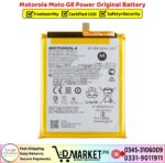 Motorola Moto G8 Power Original Battery Price In Pakistan