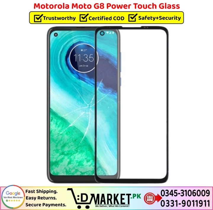 Motorola Moto G8 Power Touch Glass Price In Pakistan