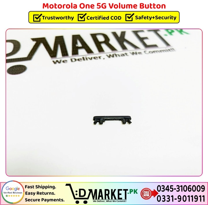 Motorola One 5G Volume Button Price In Pakistan