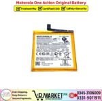Motorola One Action Original Battery Price In Pakistan