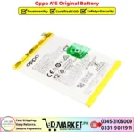 Oppo A15 Original Battery Price In Pakistan