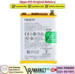 Oppo A15 Original Battery Price In Pakistan